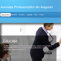 Site de prezentare pentru APA