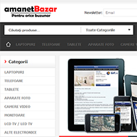 Magazin virtual pentru Amanet Bazar